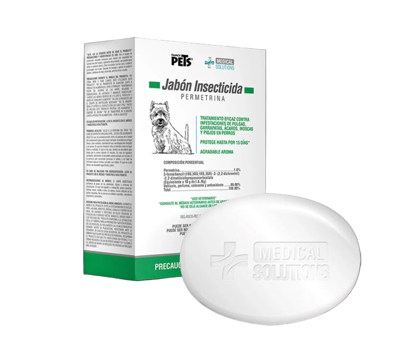 Jabón insecticida Fancy Pets 100 GR