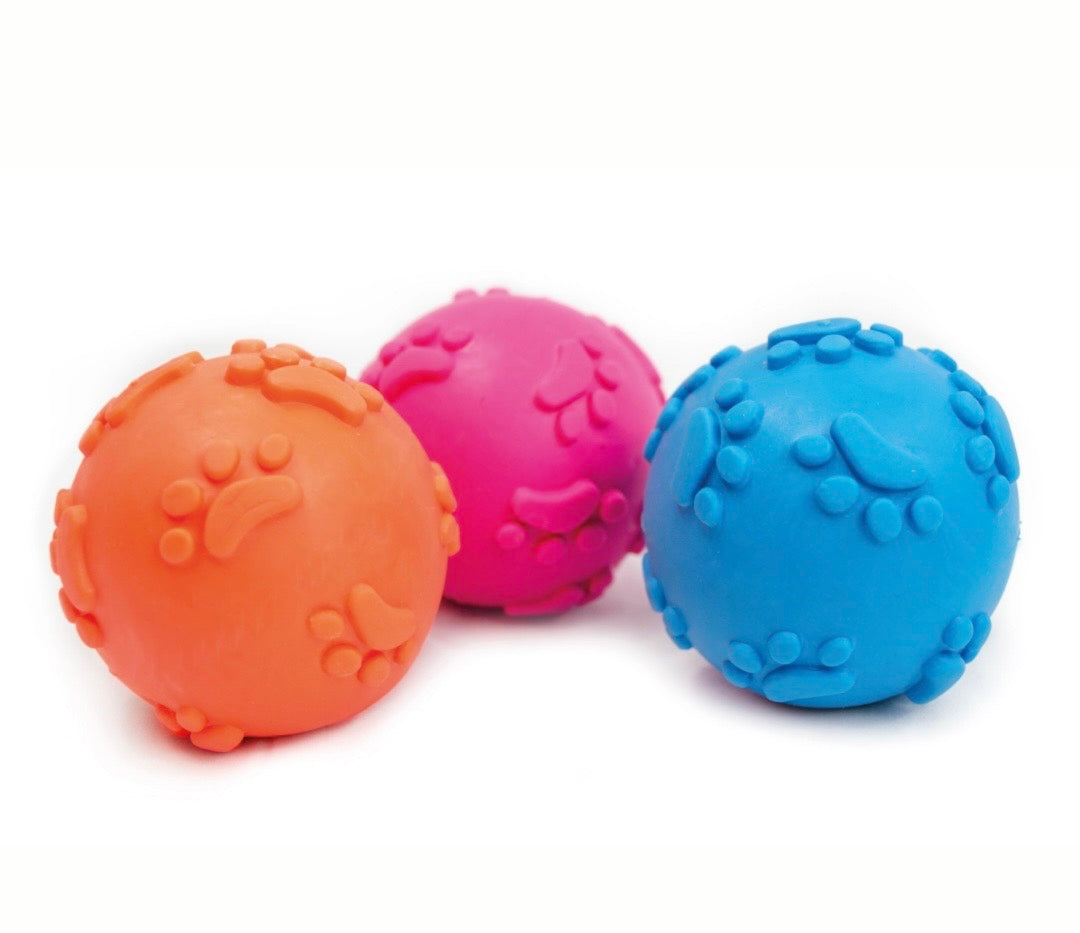 Pelota huellas con sonido