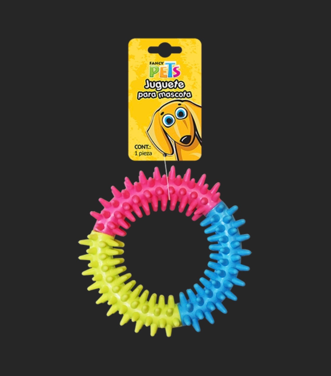 Juguete aro mordedera