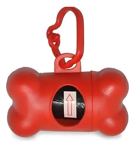 Portabolsas hueso para heces