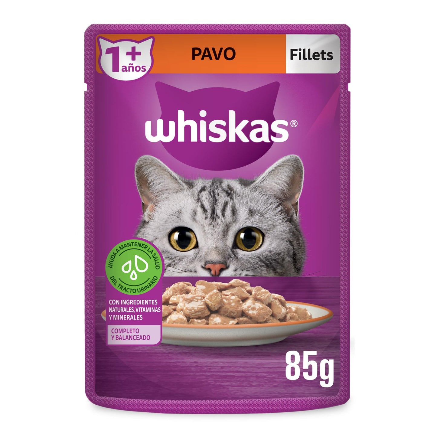 Alimento húmedo whiskas para gato