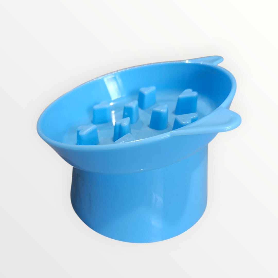 Plato lento alto para gato