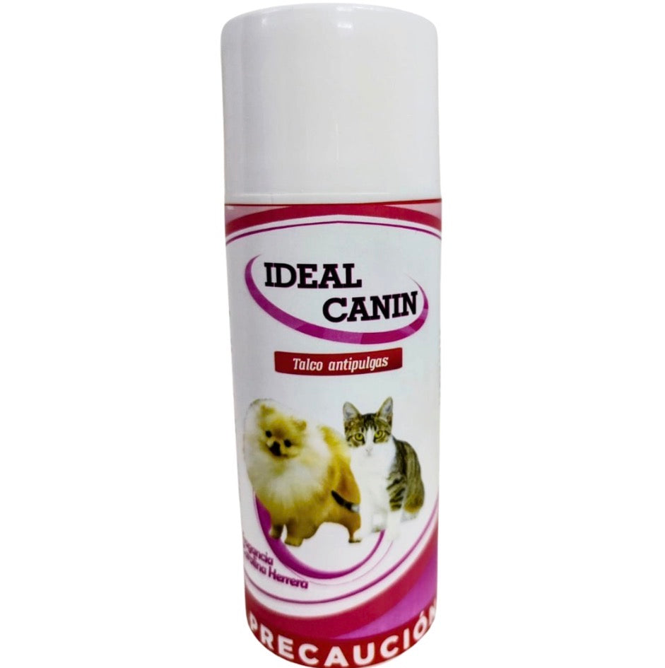 Talco antipulgas para perro y gato