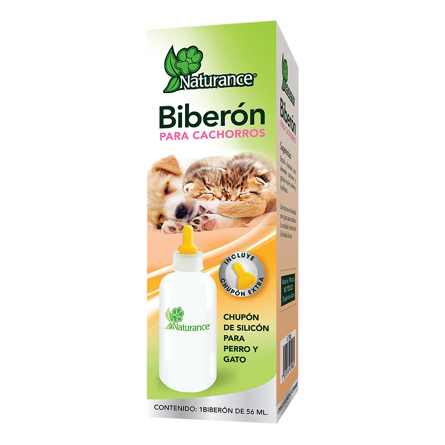 Biberón para cachorro perro y gato