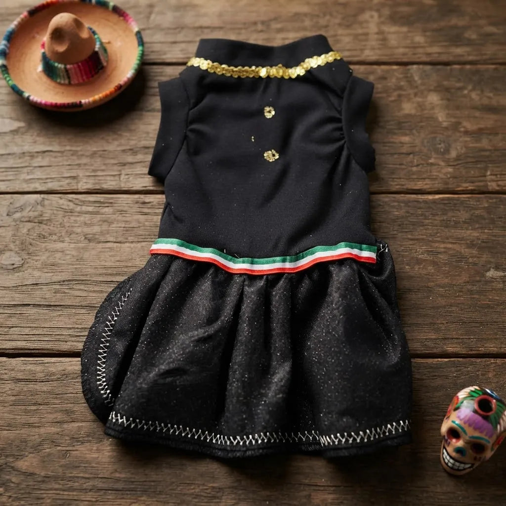 Vestido charro extra chico