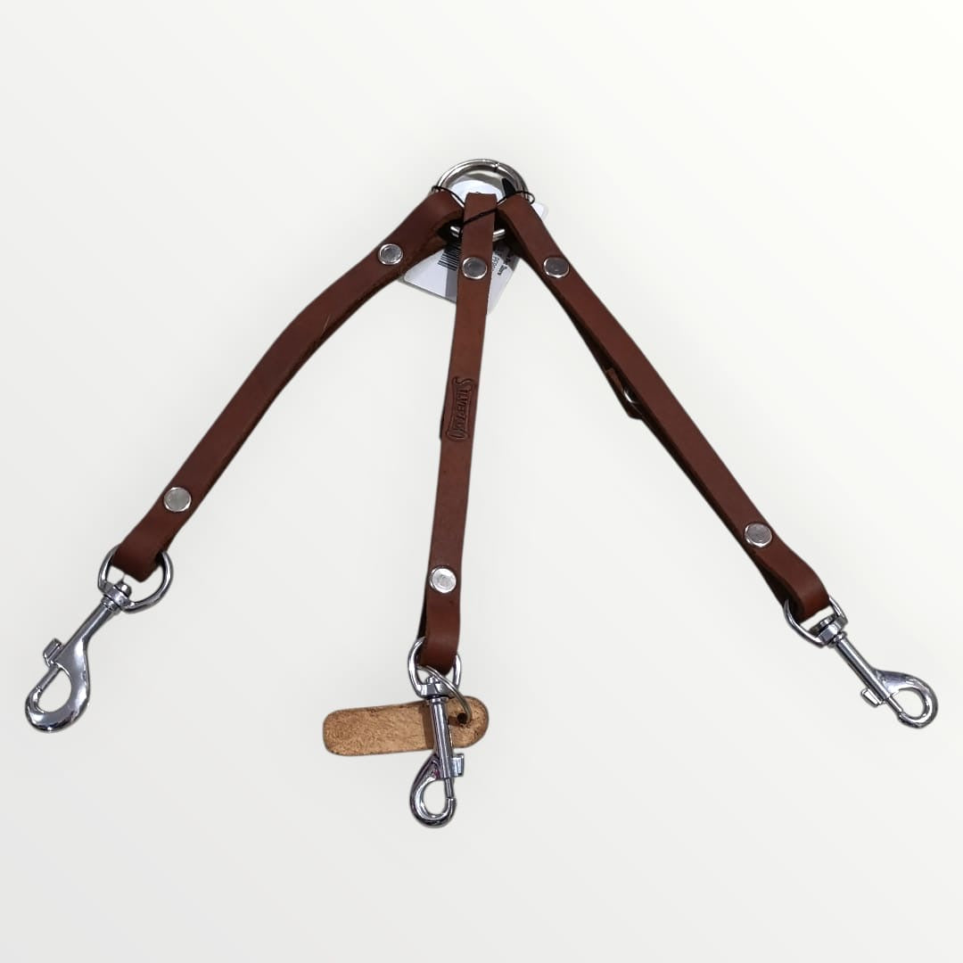 Correa extensión de piel 3 mascotas