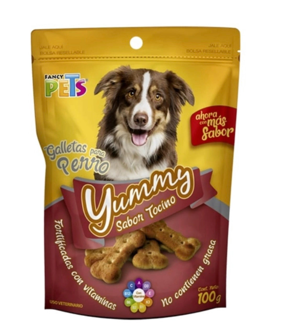 Galletas premios Yummy para perro 100 gr
