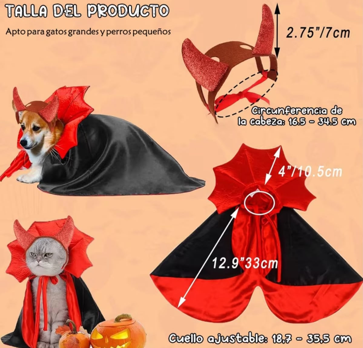 Disfraz de Diablito