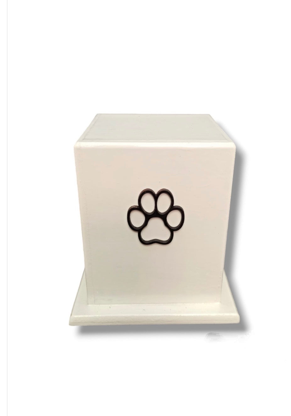 Urna blanca para mascota