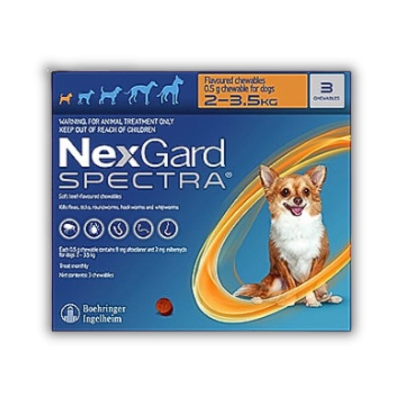 Pastilla antipulgas y garrapatas NexGard para perro