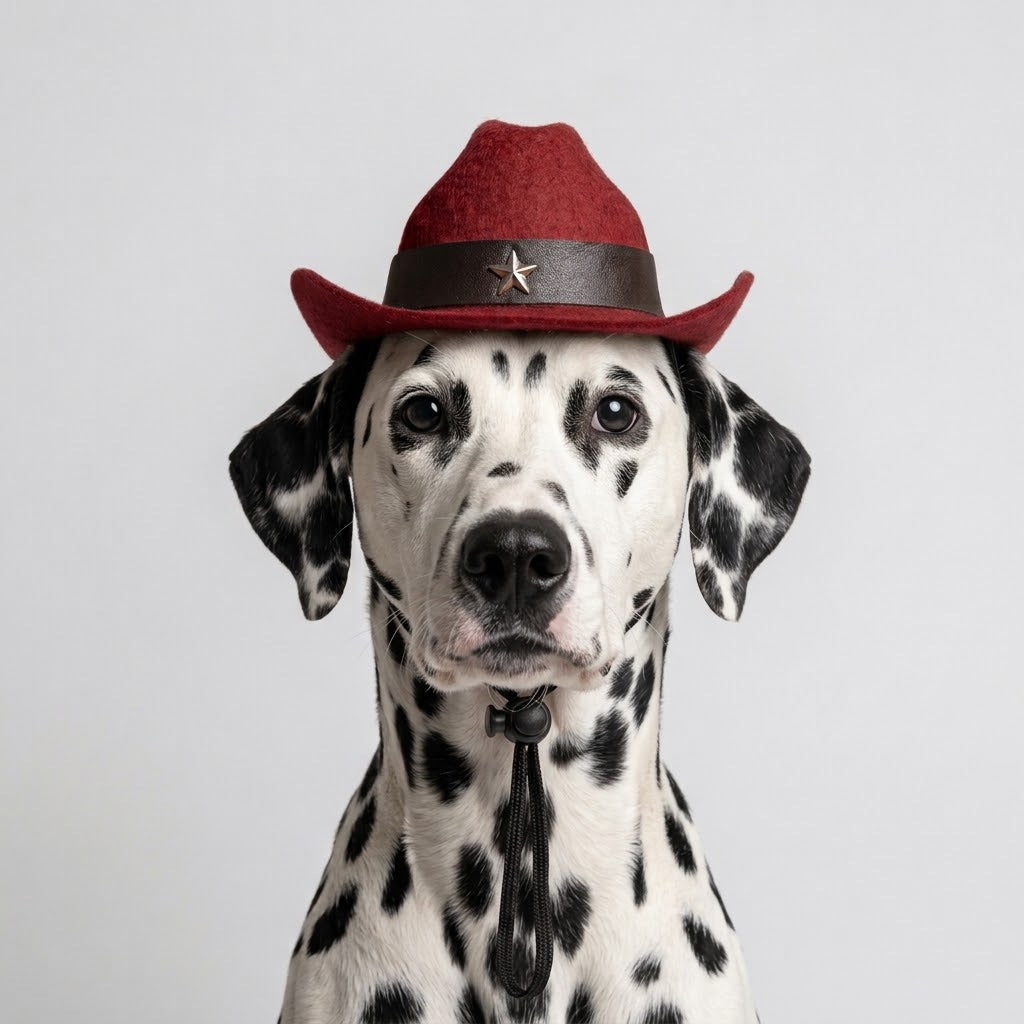 Sombrero vaquero para mascota mediano