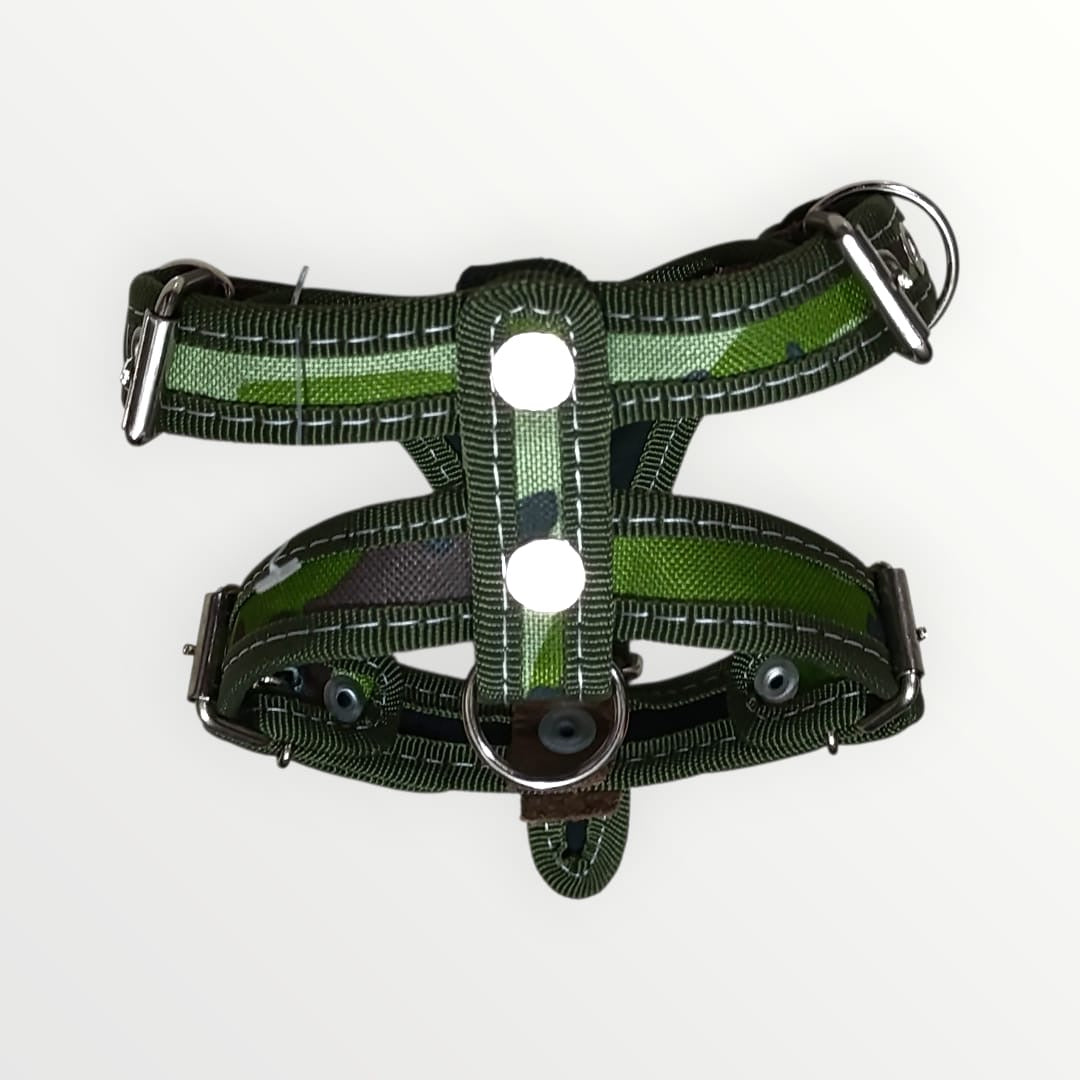 Pechera reforzada estilo militar