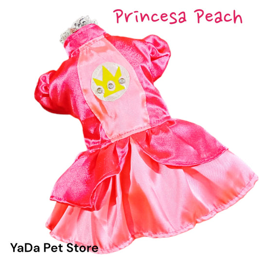 Disfraz de princesa Peach