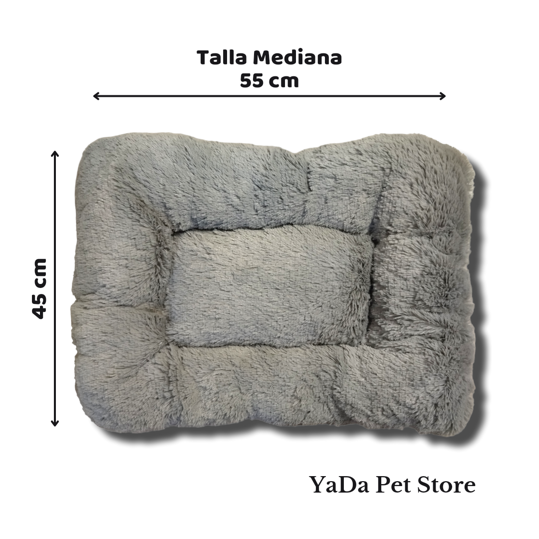 Cama rectangular antiestrés