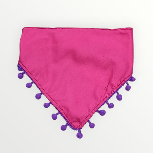 Bandana con motitas lisa