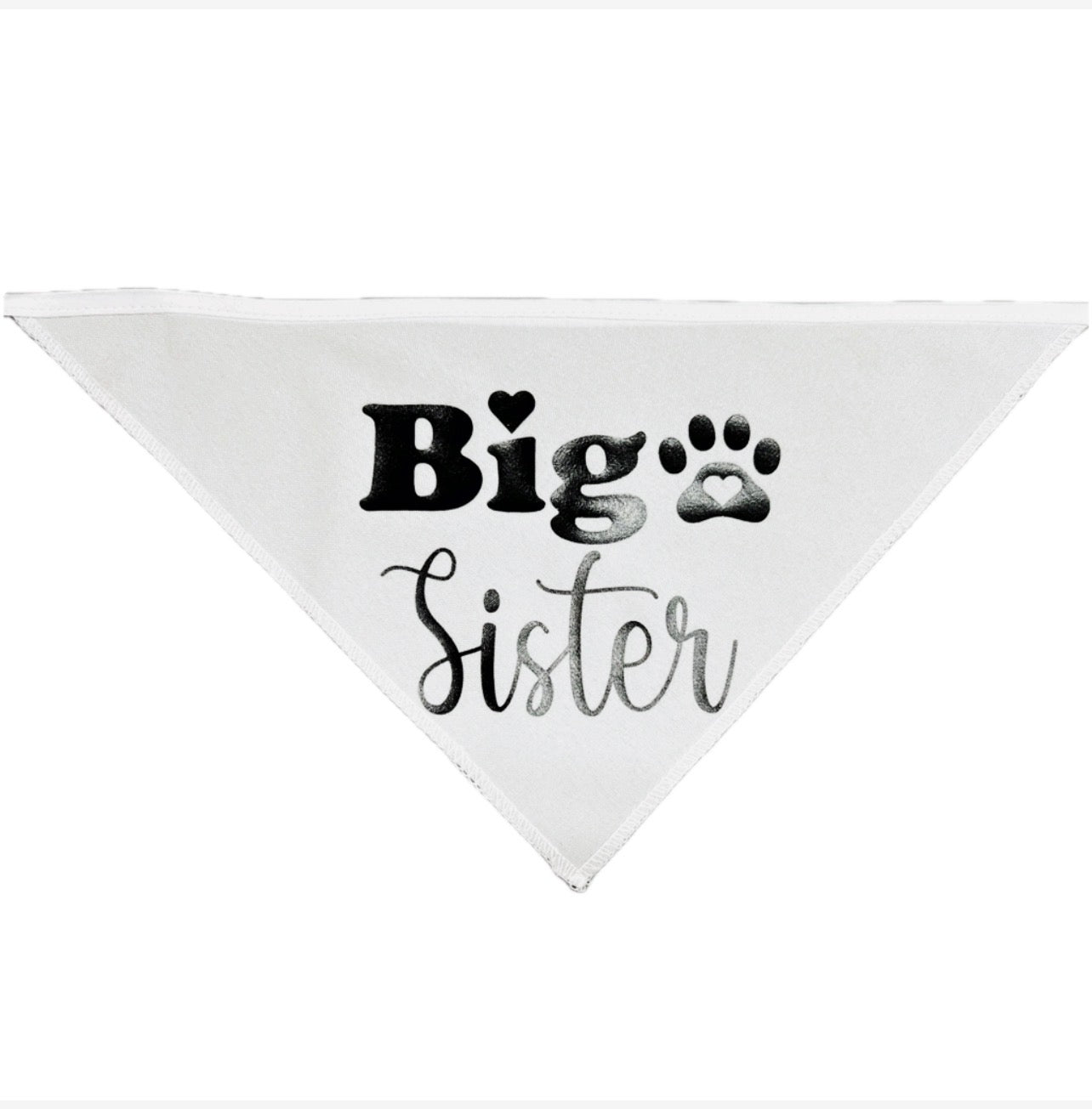 Bandana para Perro ó Gato - Anuncio de Embarazo - Big Sister