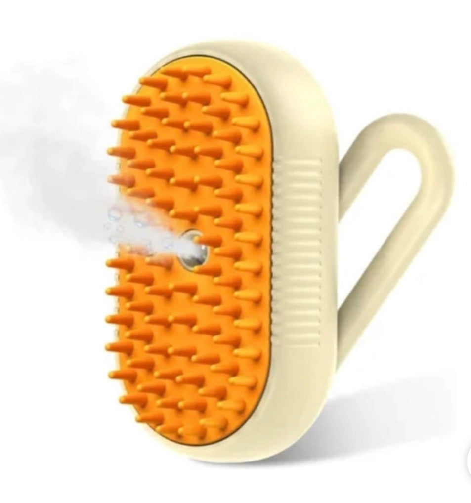 Cepillo de vapor para perro y gato