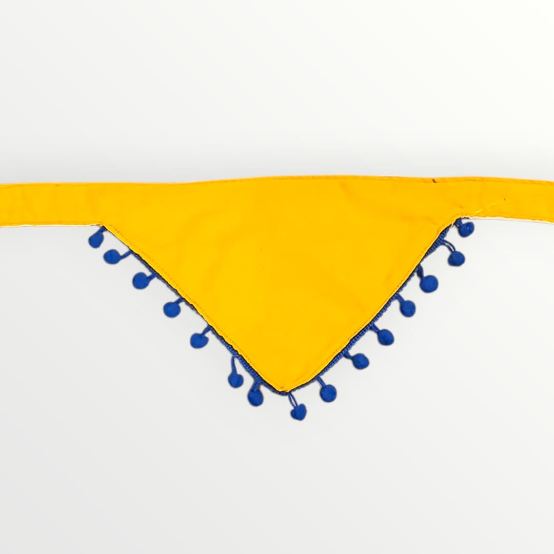 Bandana con motitas lisa