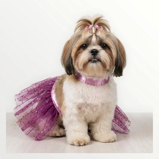 Tutu rosa para mascota