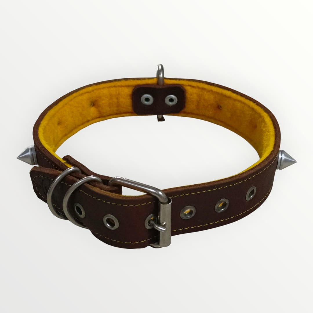 Collar extra grande de cuero