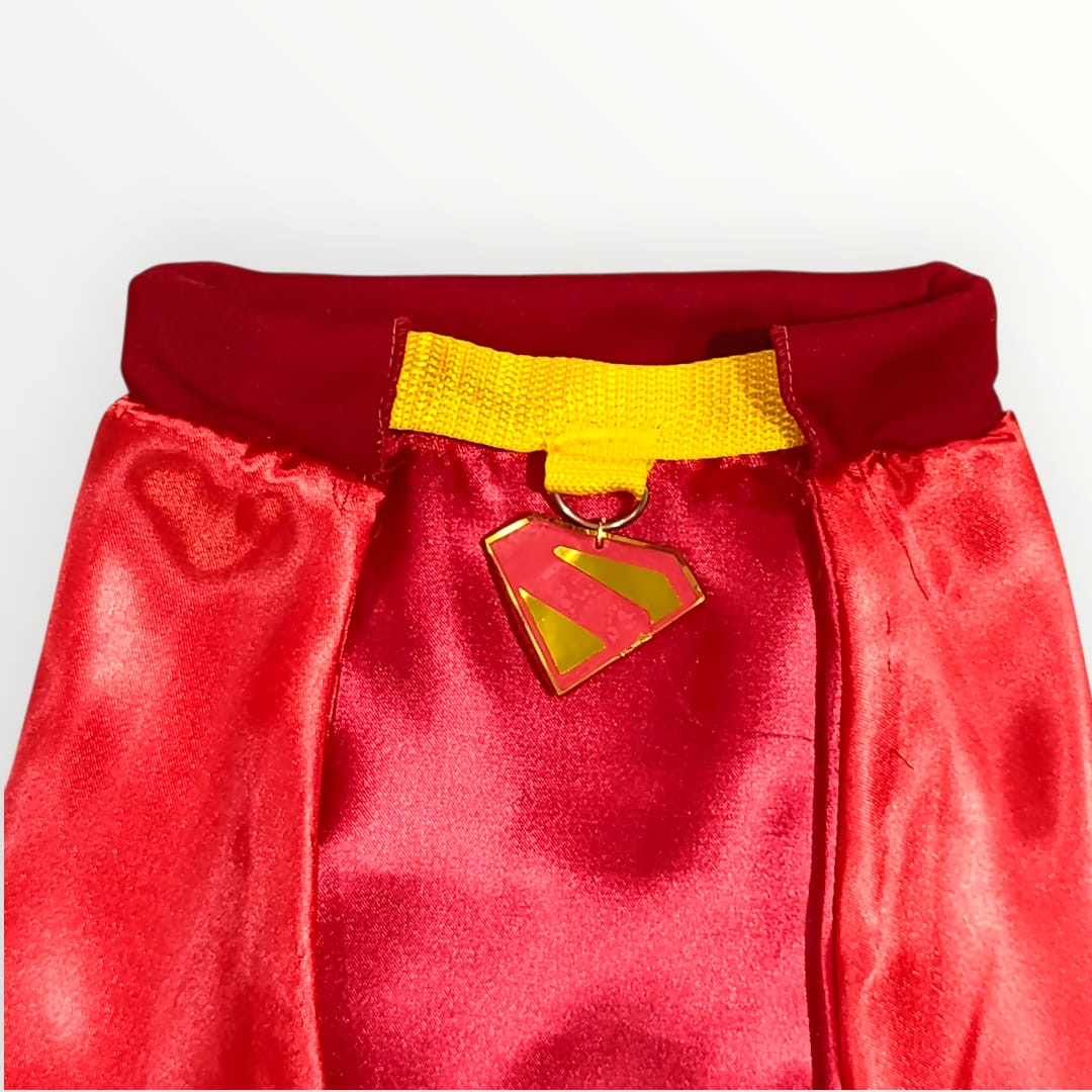 Disfraz capa de krypto superman