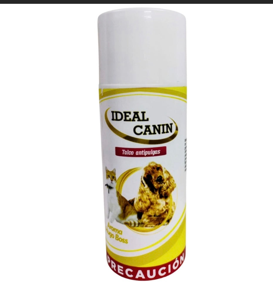 Talco antipulgas para perro y gato