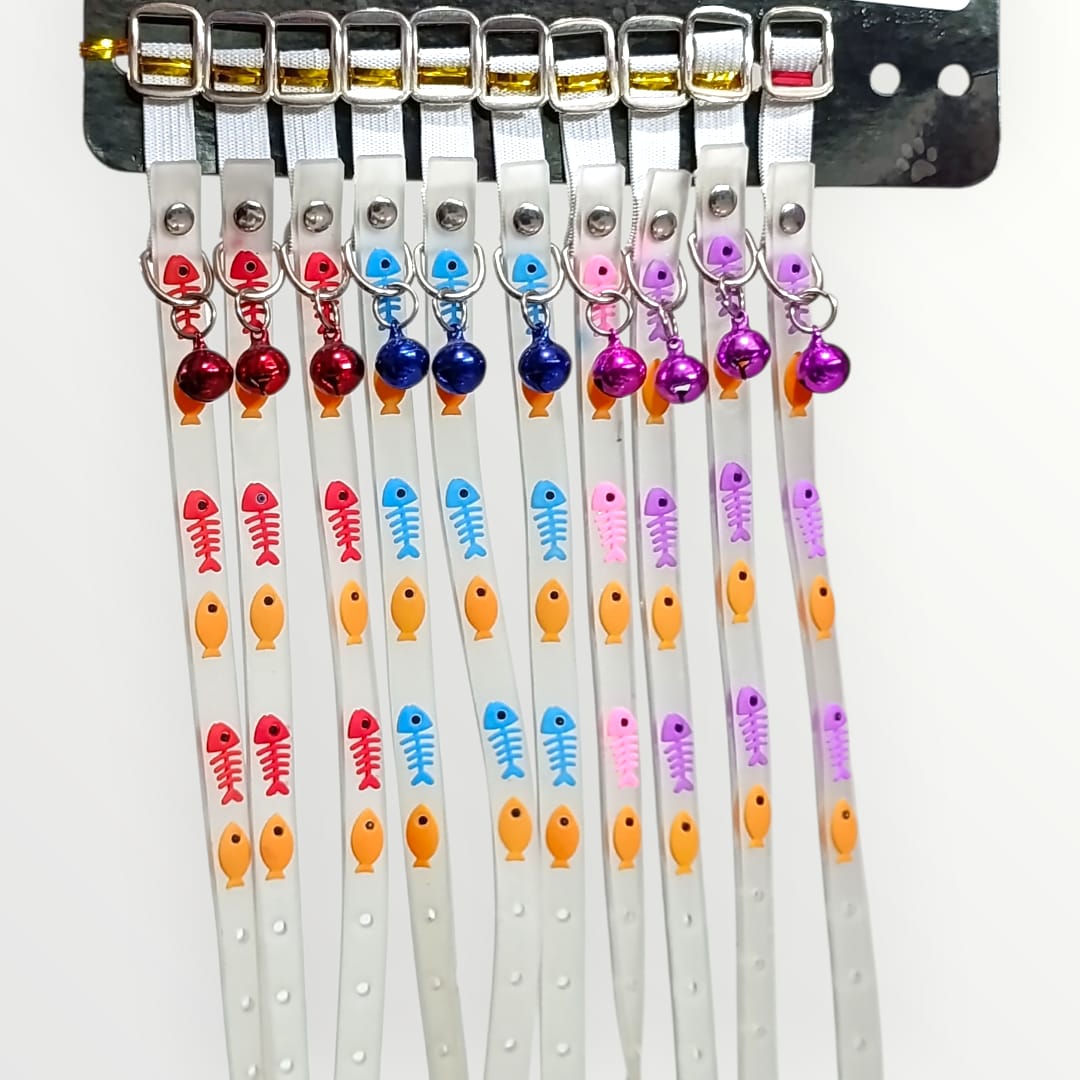 Collar transparente para gato