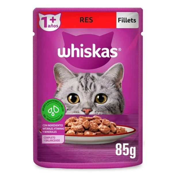 Alimento húmedo whiskas para gato