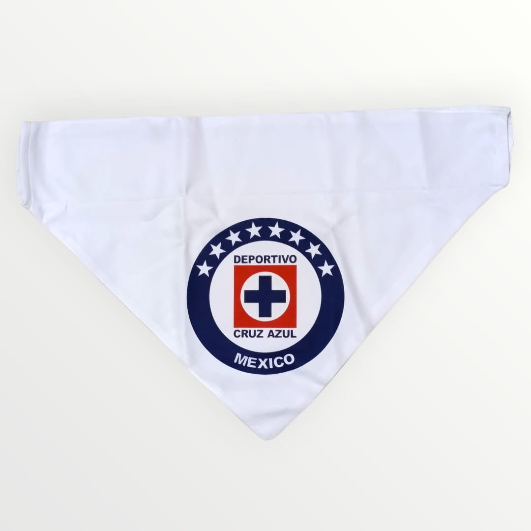 Bandana fútbol equipo cruz azul