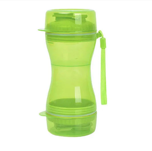 Contenedor doble agua y alimento