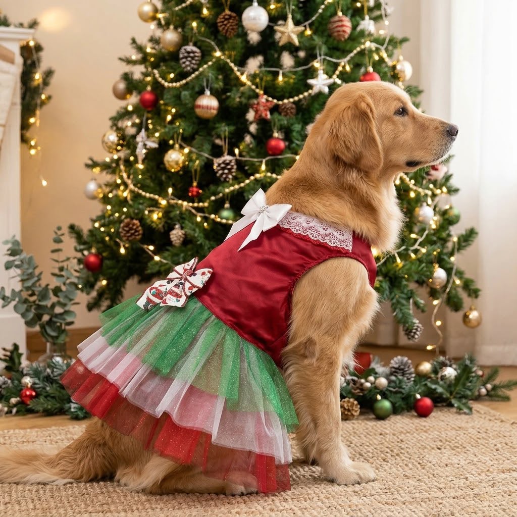 Vestido Navideño Santa Tallas Grandes