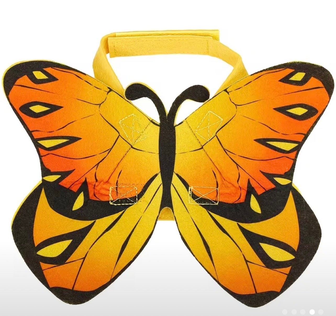 Alas de mariposa monarca para mascota