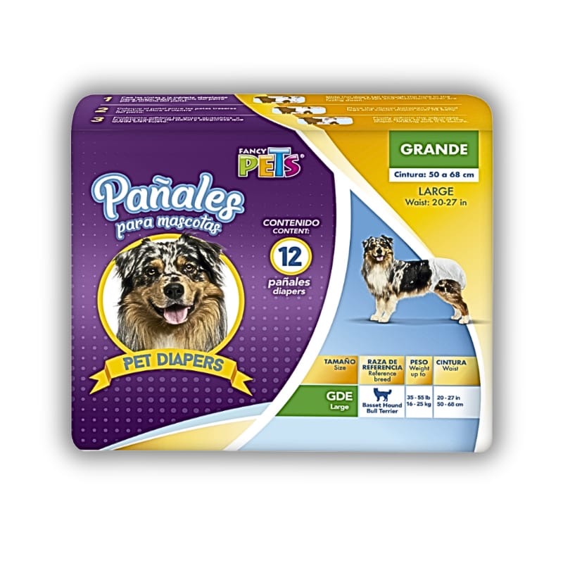 Pañal Desechable para Perro