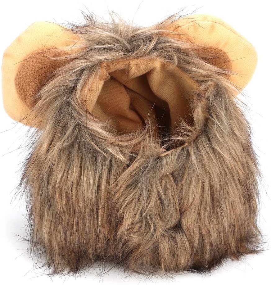 Peluca de León para gato