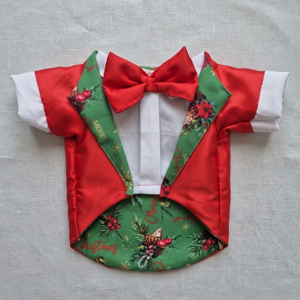 Esmoquin navideño