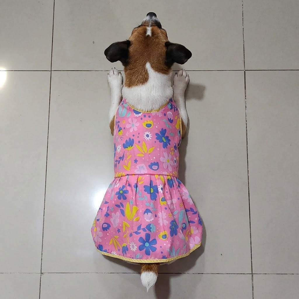 Vestido floral sencillo