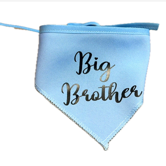 Bandana para Perro ó Gato - Anuncio de Embarazo - Big Brother CELESTE