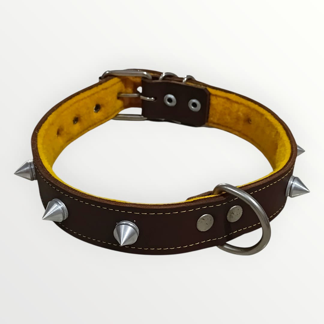 Collar extra grande de cuero