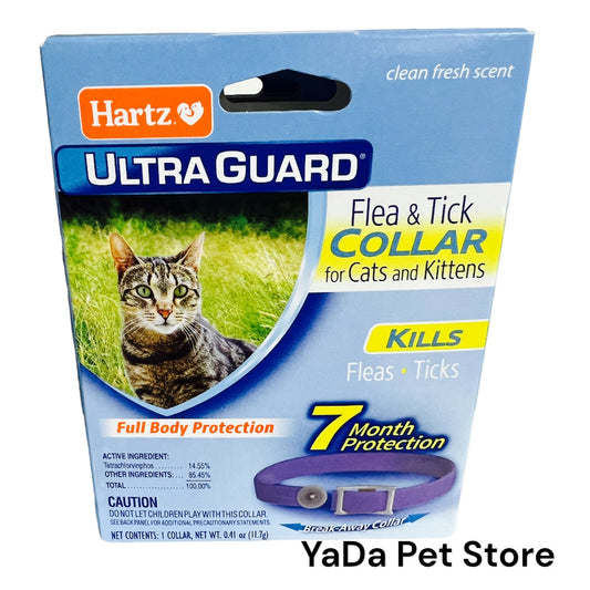 Collar antipulgas y garrapatas para gato