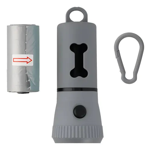 Linterna porta bolsas para heces
