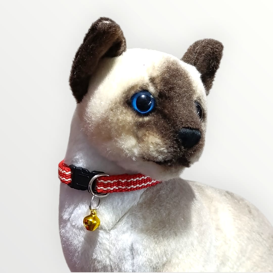 Collar sencillo militar para gato