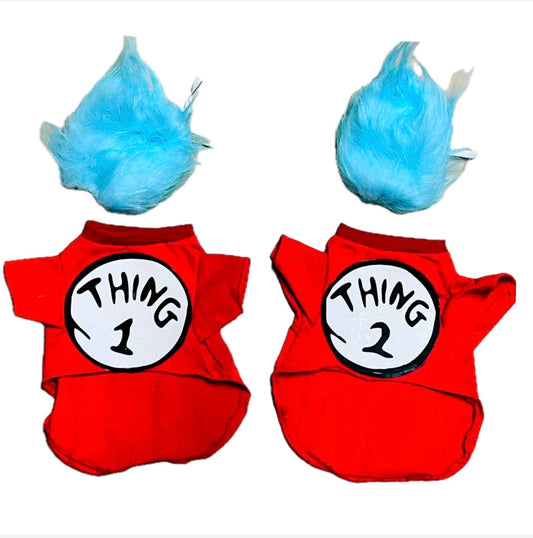 Disfraz thing 1 y thing 2