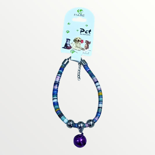 Collar con cascabel para mascota