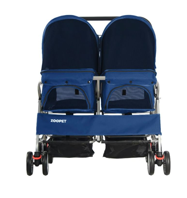 Carriola doble para mascotas