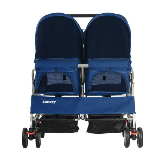 Carriola doble para mascotas