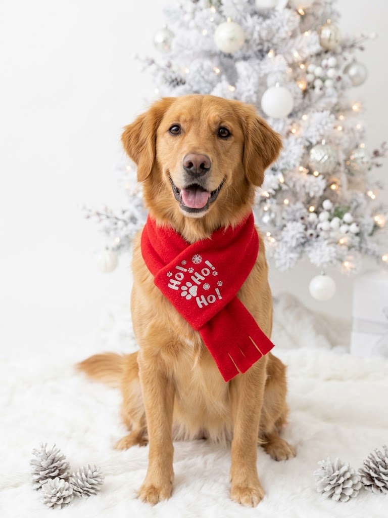 Paquete de bufandas navideñas para mascota