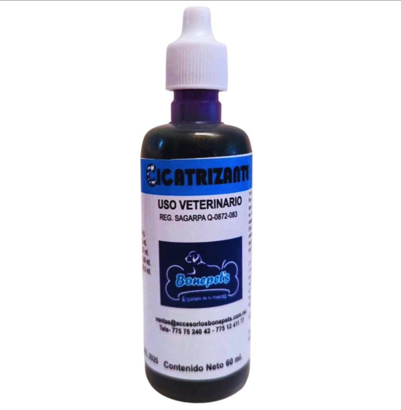 Cicatrizante antiséptico para perro