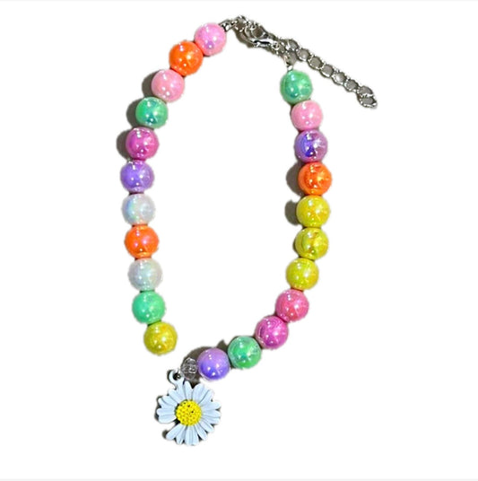 Collar de perlas colores