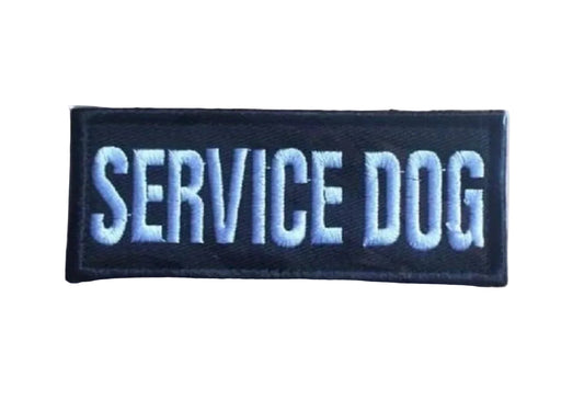Parche para pechera service dog