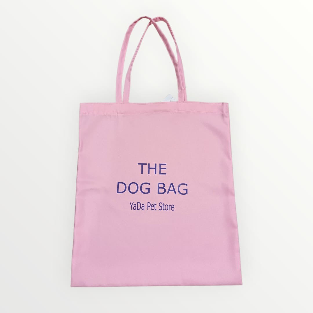Tote bag Dog Mom rosa